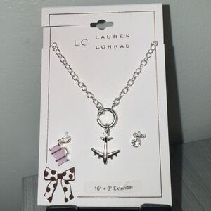 LC Lauren Conrad Whimsey Travel Charm Necklace